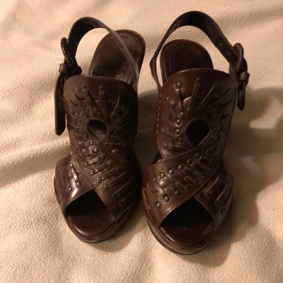 Frye Shoes - Frye platform sandals